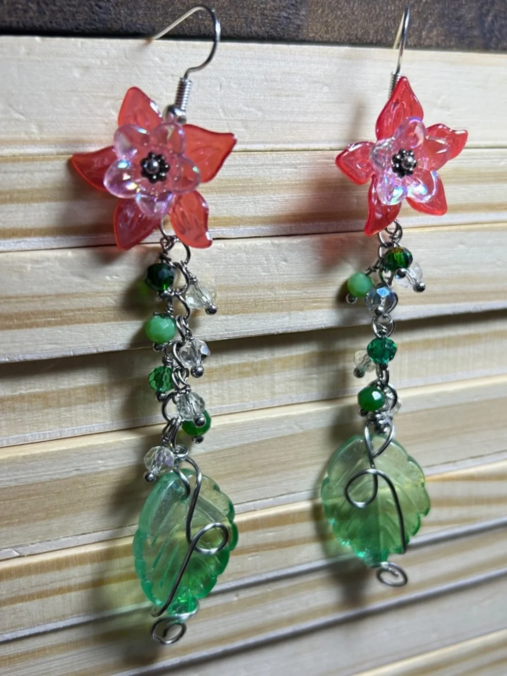 3/$25 Floral Drop Earrings
